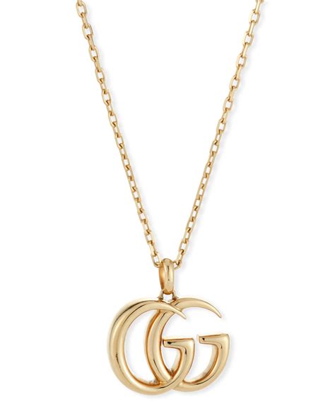 gold gucci charms|neiman marcus gucci necklaces.